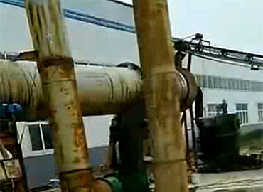 單筒沙子烘干機生產現場視頻